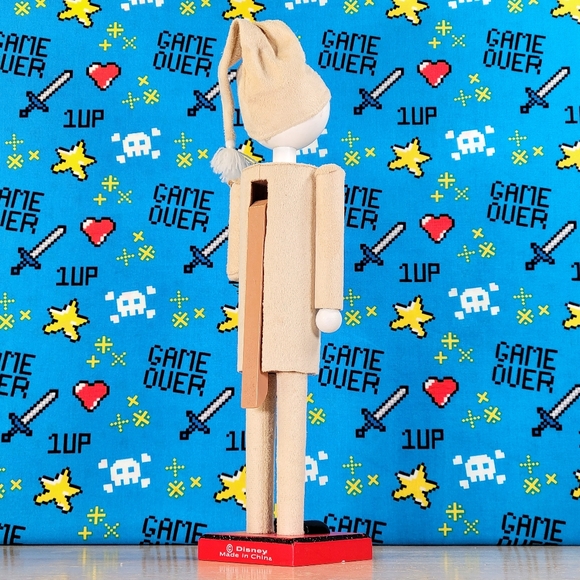 Disney Nightmare Before Christmas Pajama Jack 12" Wooden Advent Nutcracker New - Picture 3 of 10